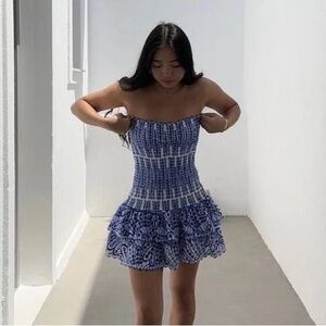 Euro summer ruffle dress